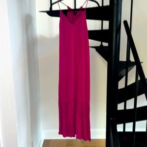 Pink/Fuchsia Banana Republic maxi dress